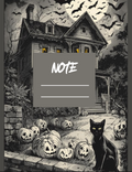 DIGITAL Halloween Notebook 110+ Pages