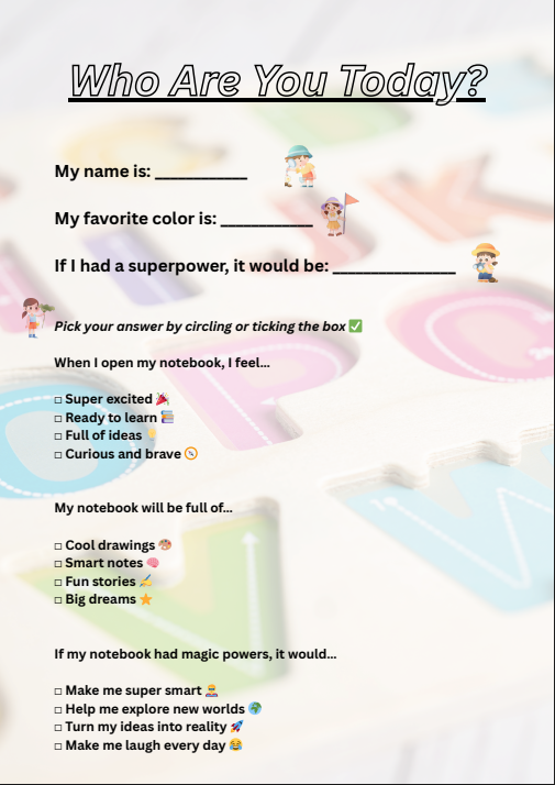 DIGITAL Kids Notebook 150+ Pages