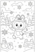 50 Pages of Labubu Fun, Color, and Bring Adorable Adventures to Life